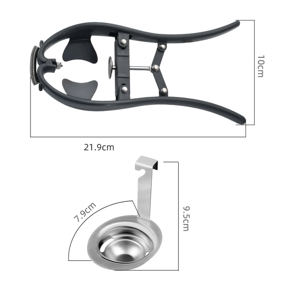 Stainless Steel Egg Cracker